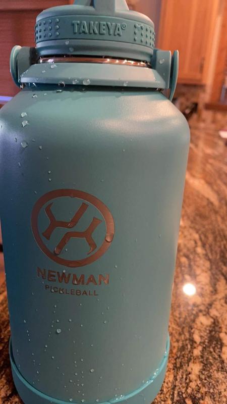 Newman Pickleball Series Water Bottle with Straw Lid and Extra