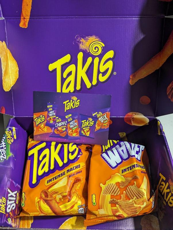 Takis Intense Nacho Waves Cheese Wavy Potato Chips, 8 oz - Harris Teeter