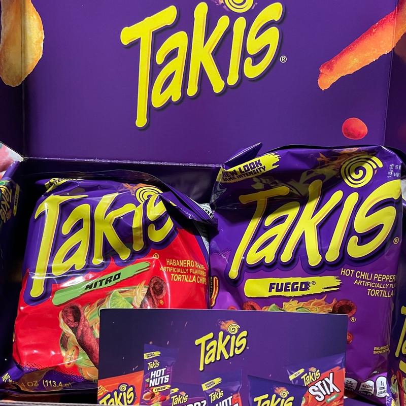 Takis waves fuego, hot chili pepper and lime artificially flavored potato  chips, 8oz bag, Five Below