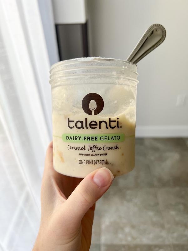 Talenti Dairy-Free Gelato Caramel Toffee Crunch - Shop Ice Cream