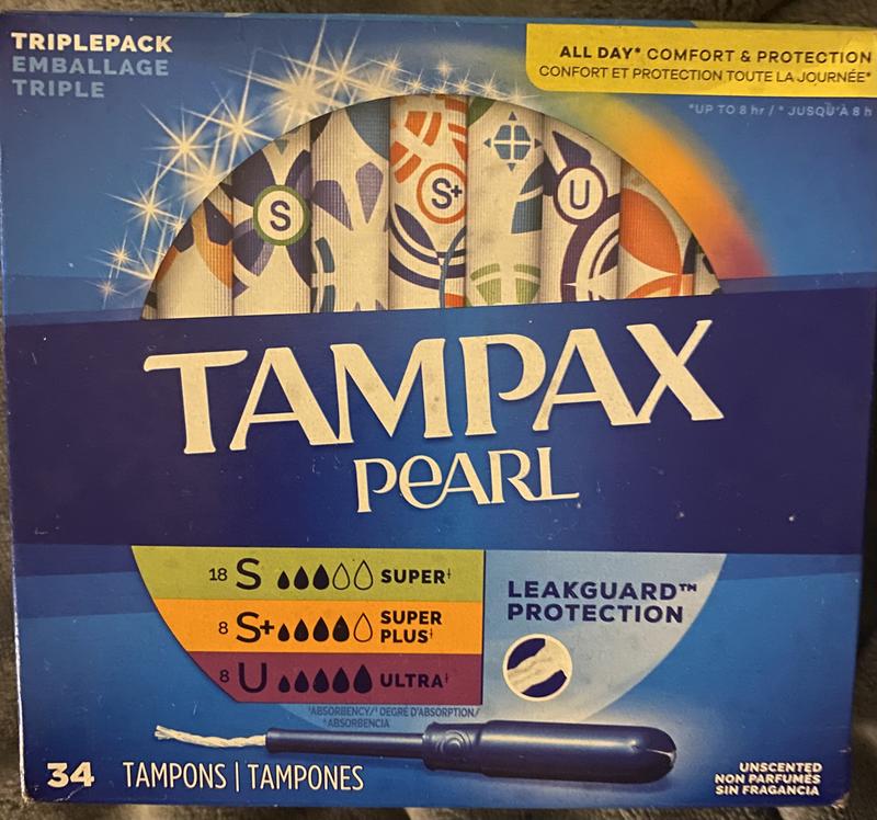 Tampax Pearl: Super Plus Tampons