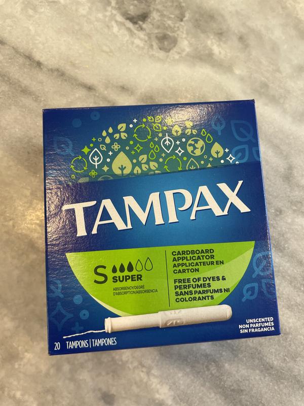 Tampax 20Count Super Flushable Tampons Bed Bath & Beyond