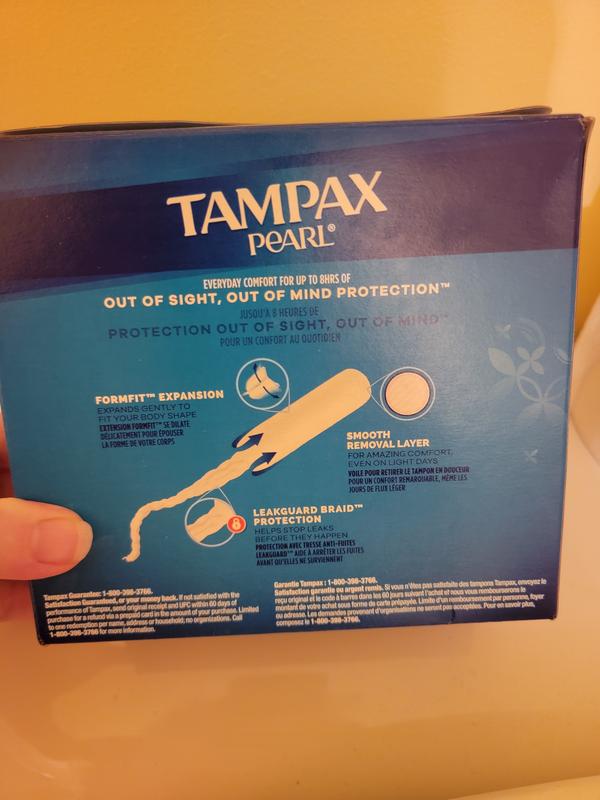  Tampax Pearl Tampons, with LeakGuard Braid, Ultra