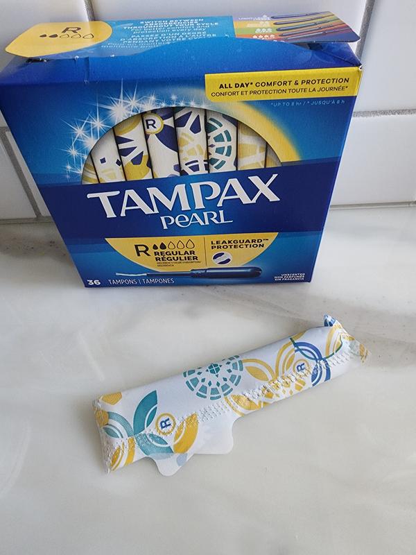 Tampax 18-Count Pearl Regular Tampons - 8947723