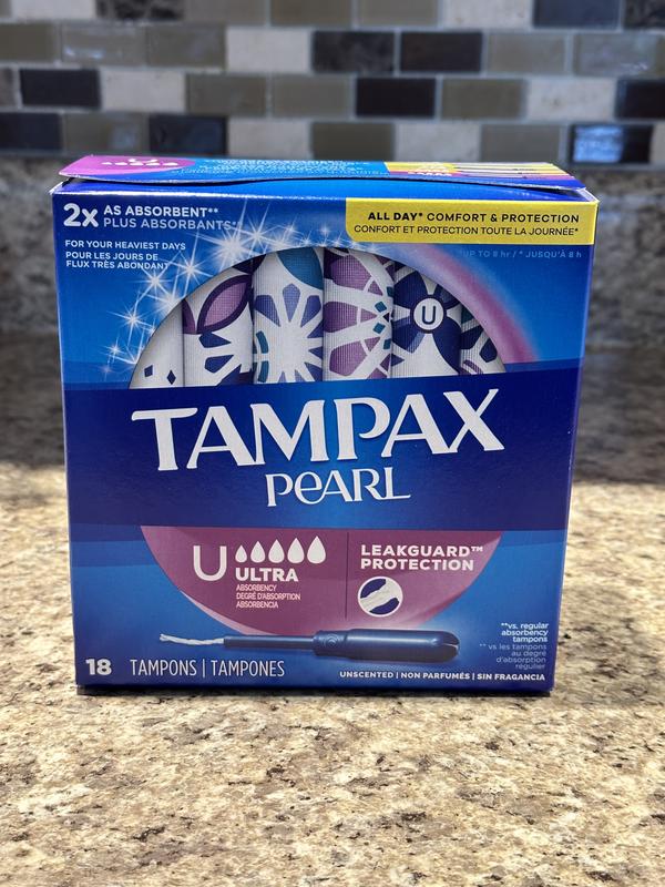 Tampax Regular Absorbency Tampons - 18 Tampons