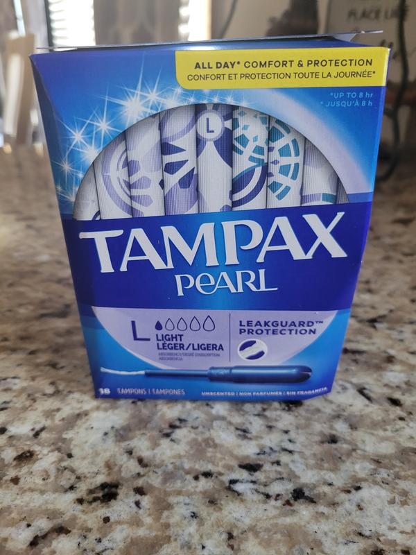 Tampax Pearl: Duo Pack Light / Regular Tampons