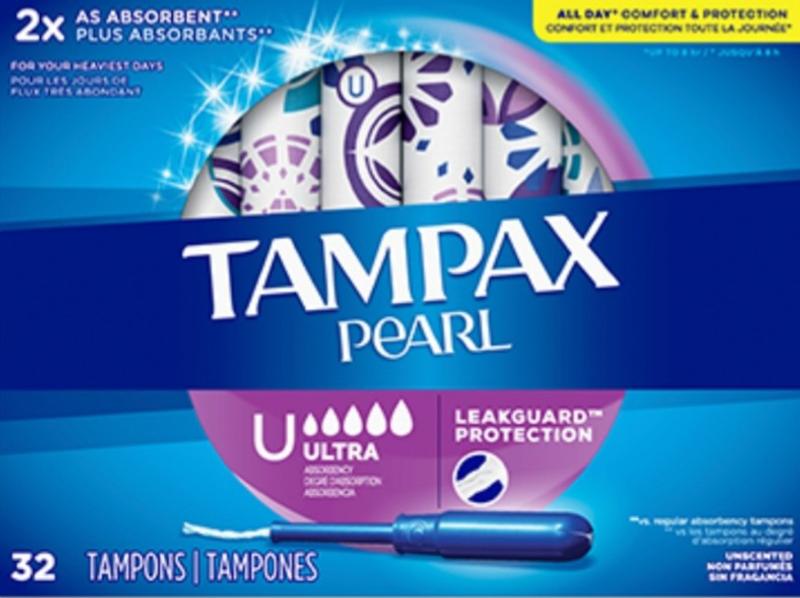 Pearl Tampons, Regular, 36/Box - Office Express Office Products