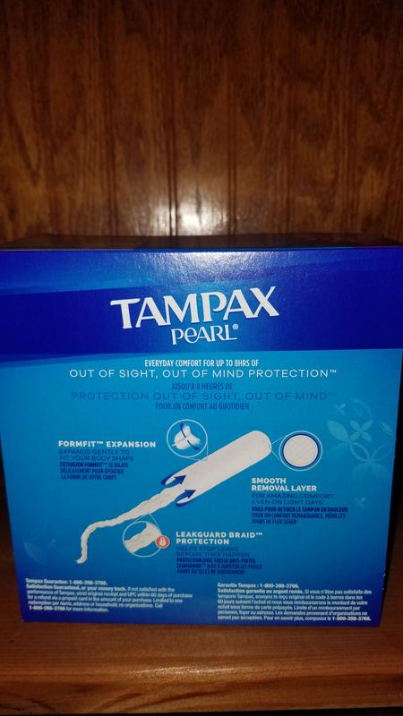 Tampax Pearl Tampons, with LeakGuard Braid, Ultra Absorbency