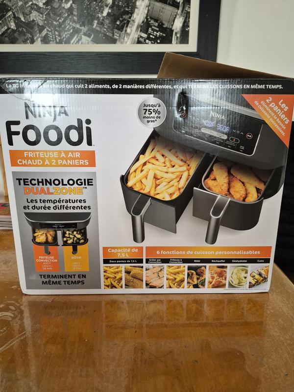 Ninja® Foodi™ 2-Basket Air Fryer with DualZone™ Technology Shark