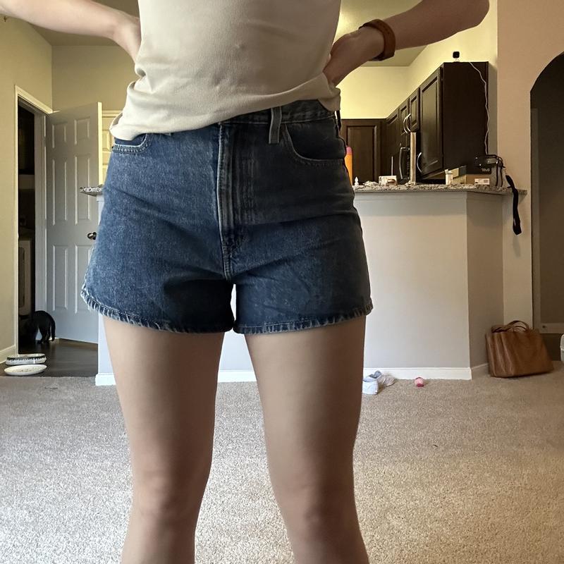  Levis Womens High Waisted Mom Shorts