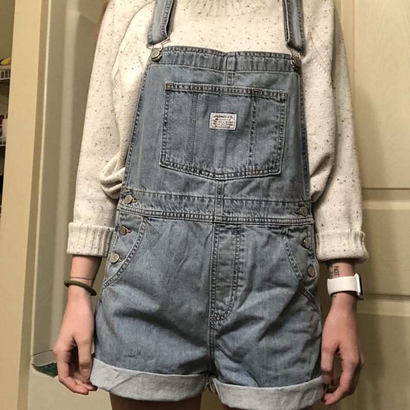 Levis short and sweet vintage overall best sale