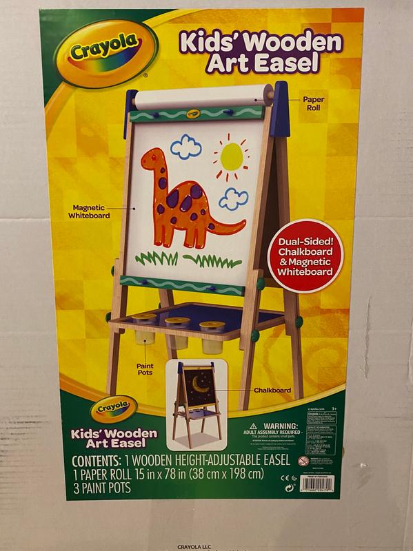 crayola wooden art easel