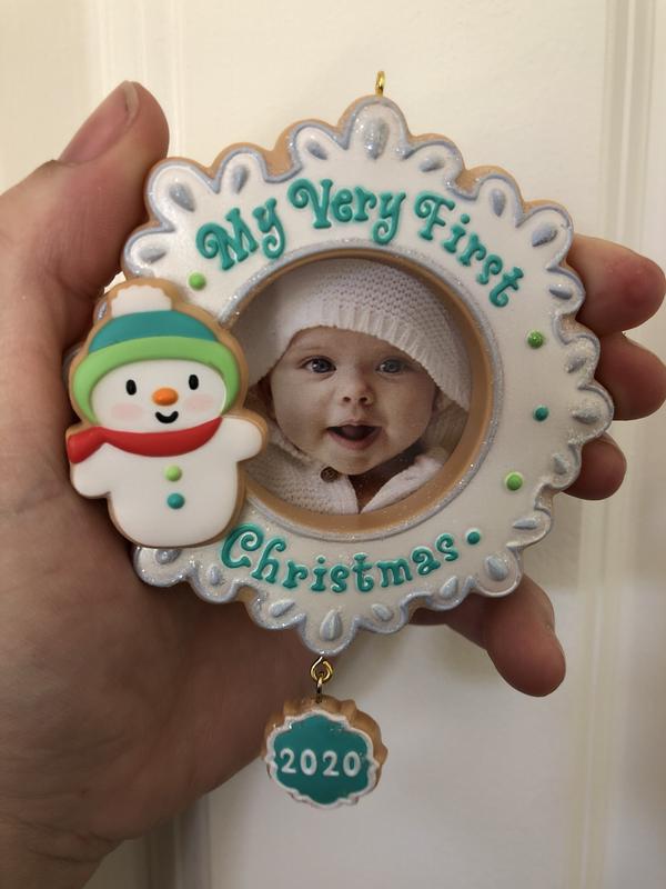 baby's first christmas ornament target