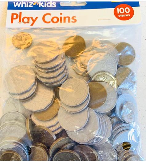 224pc Eureka U.S Currency Coins and Bills Play Money Set for Kids 