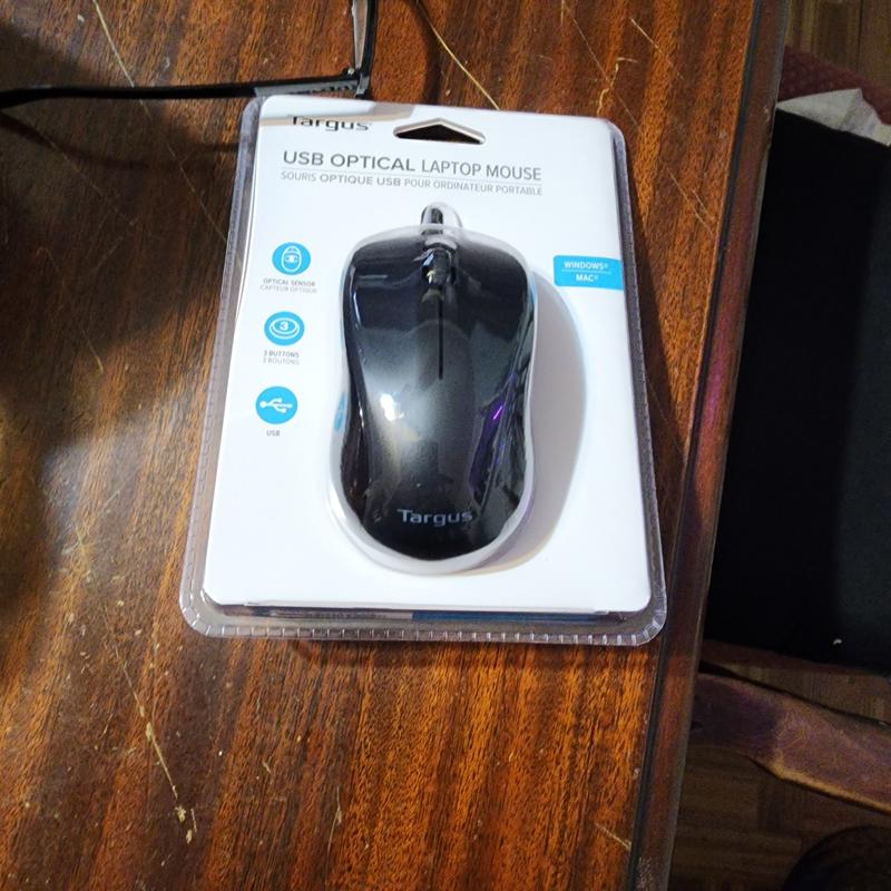 USB Optical Laptop Mouse (Black) | Targus