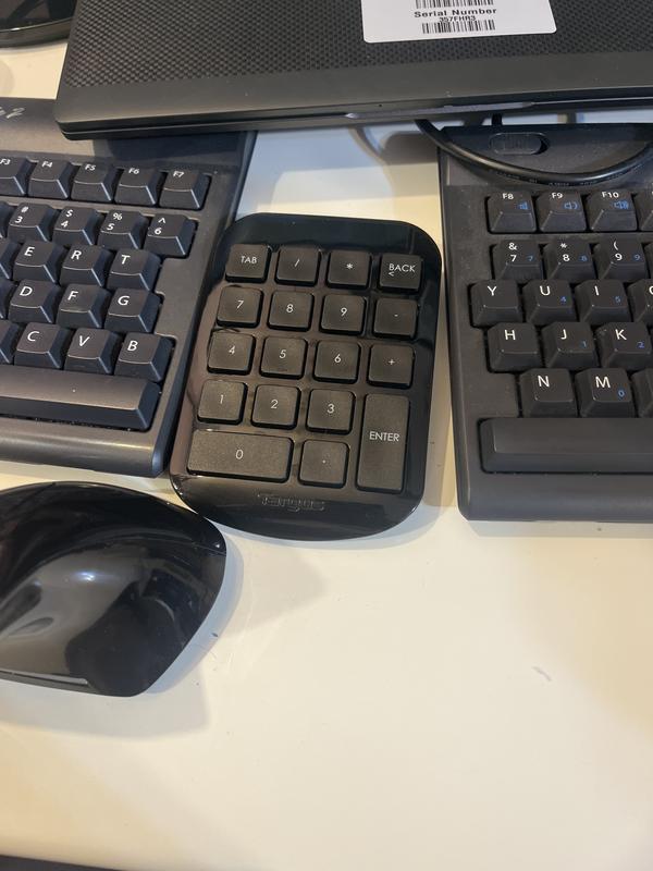 Between my spilt keyboard