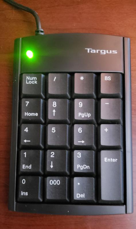 19 Keys Usb Number Keyboard 2.4G Digital Display Rechargeable Wireless Numeric S