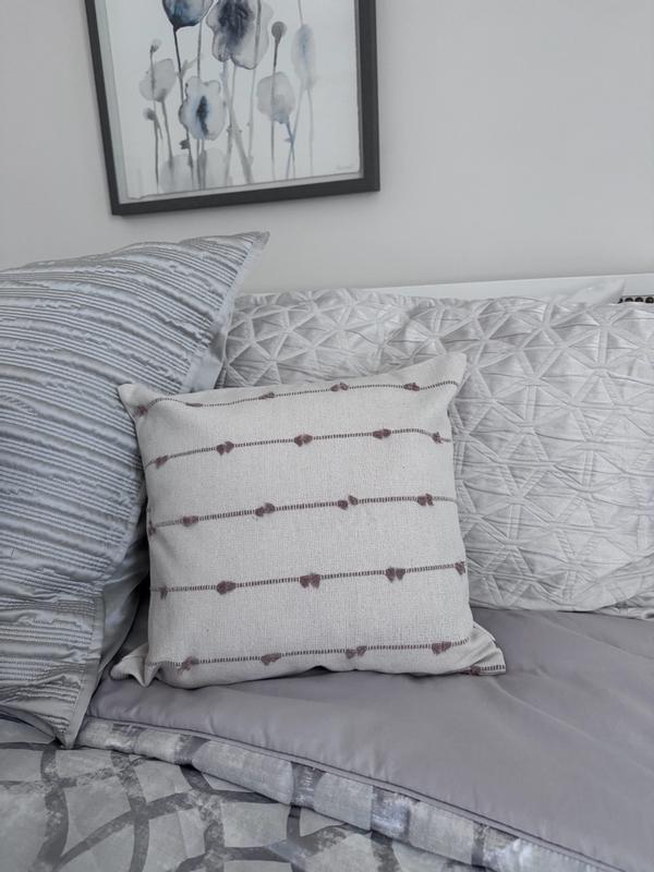 Unique Bargains 2pcs Cotton Striped Boho Cushion Covers Modern ...