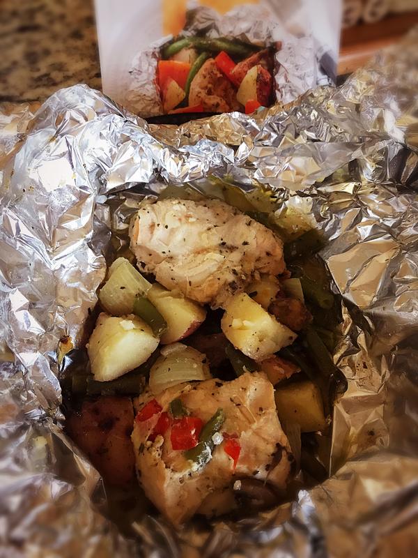 Chicken & Potato Foil Packets Tastefully Simple