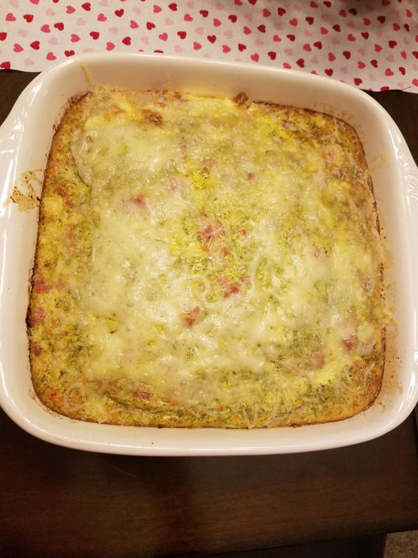 Ham & Swiss Crustless Quiche | Tastefully Simple