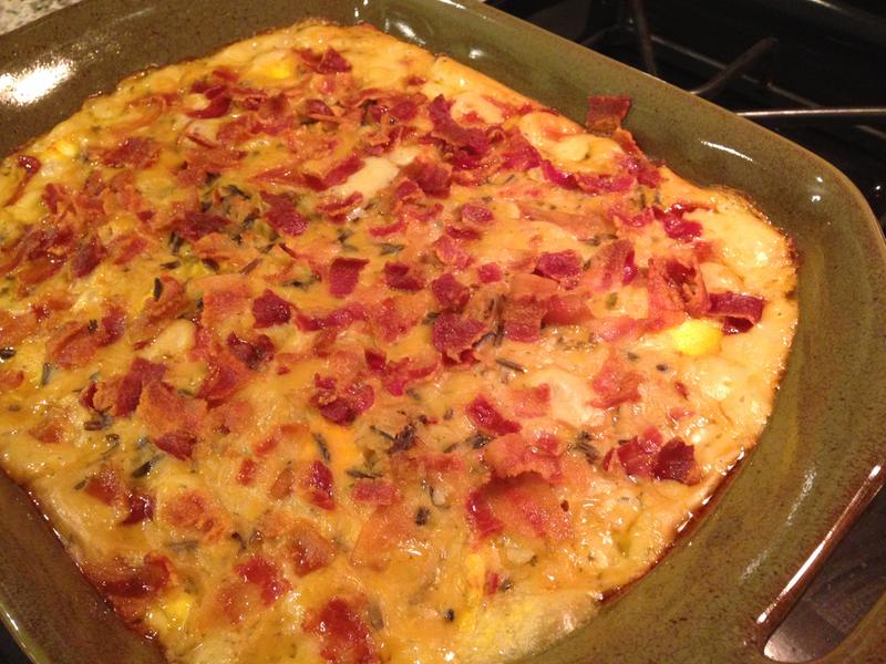 creamy wild rice egg bake Tastefully Simple