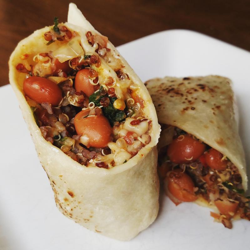 Quinoa Bean Burritos Tastefully Simple