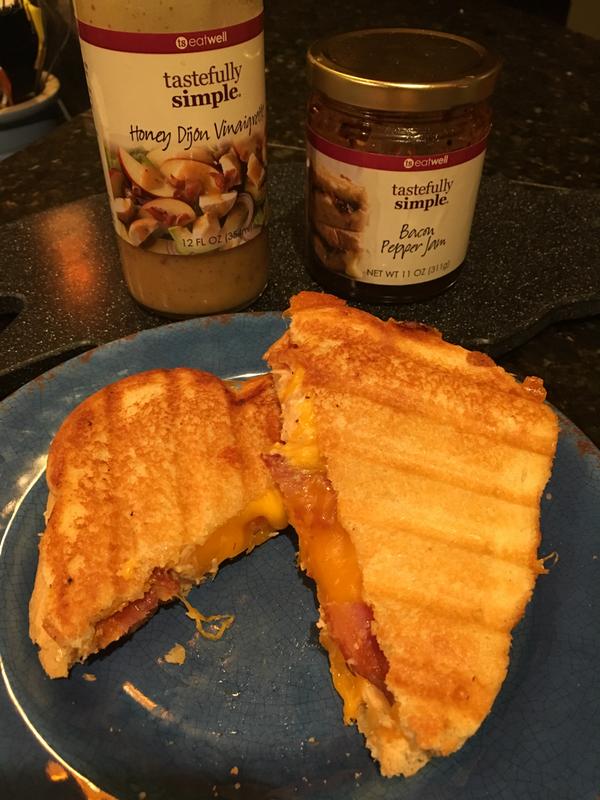 Chicken & Bacon Patty Melts Tastefully Simple