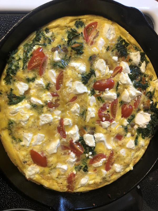Sweet Potato Turkey & Kale Frittata Tastefully Simple