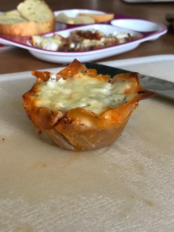 Easy Lasagna Cups Tastefully Simple