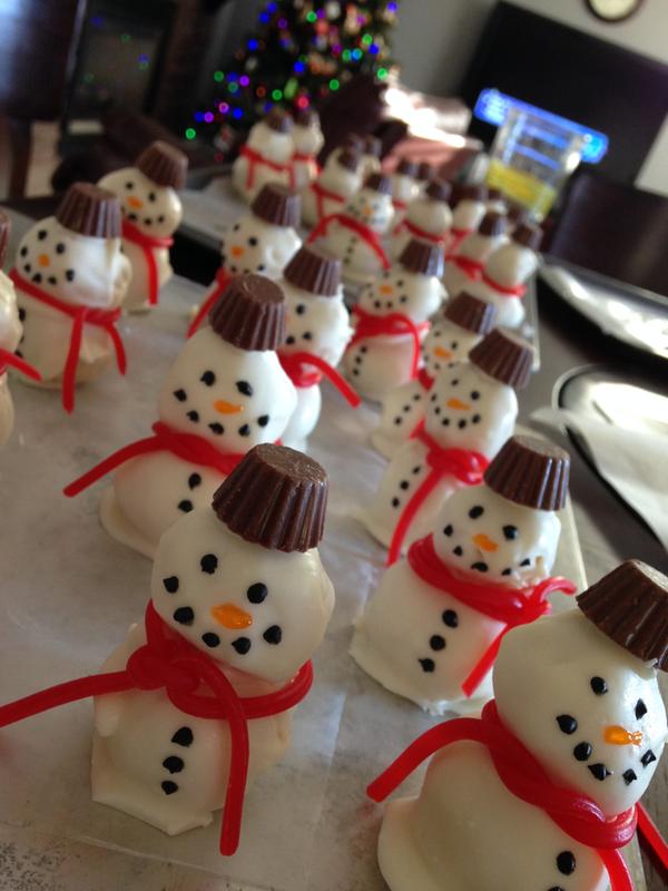 Snowman Truffles | Tastefully Simple