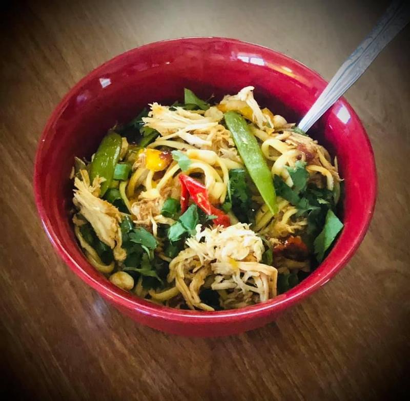 Bayou Chicken & Veggie Noodle Bowls Tastefully Simple