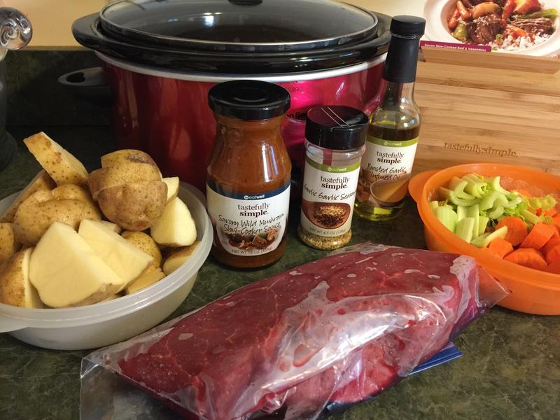 Savory Slow-Cooked Beef & Vegetables | Tastefully Simple