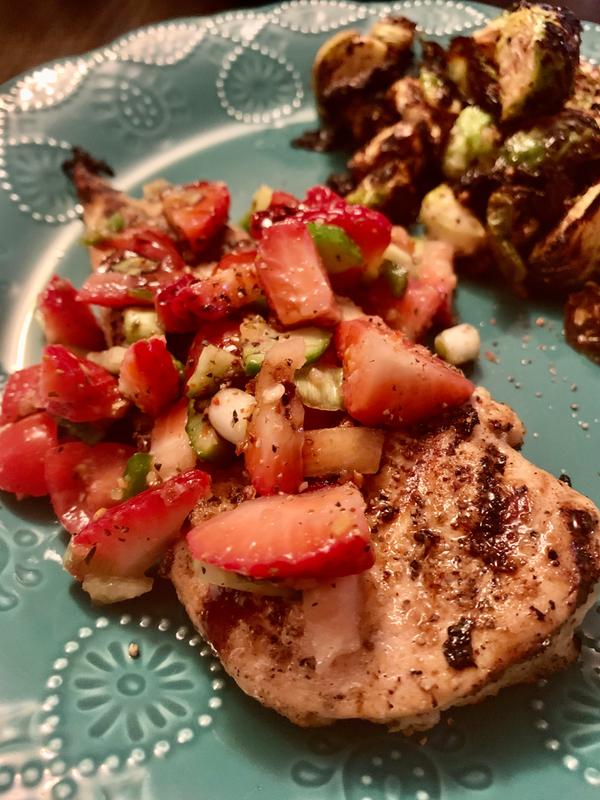 Citrus Herb Chicken with Strawberry Salsa Tastefully Simple