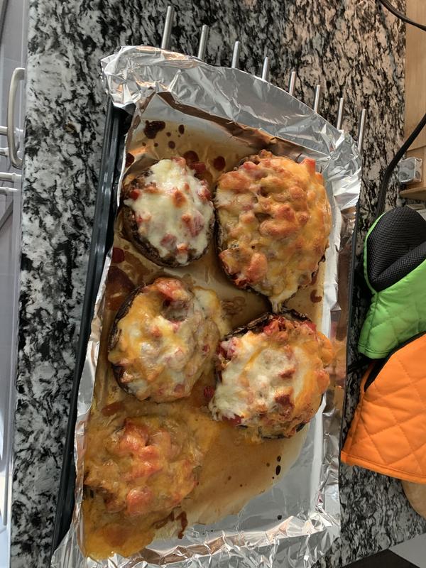 Deluxe Portobello Pizzas Tastefully Simple