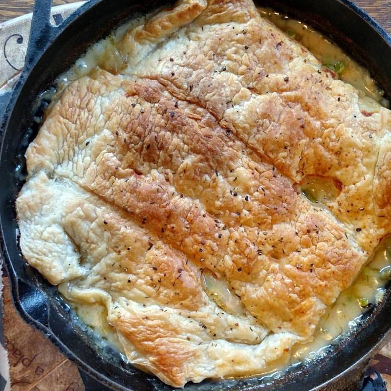 deepdish chicken pot pie  Tastefully Simple