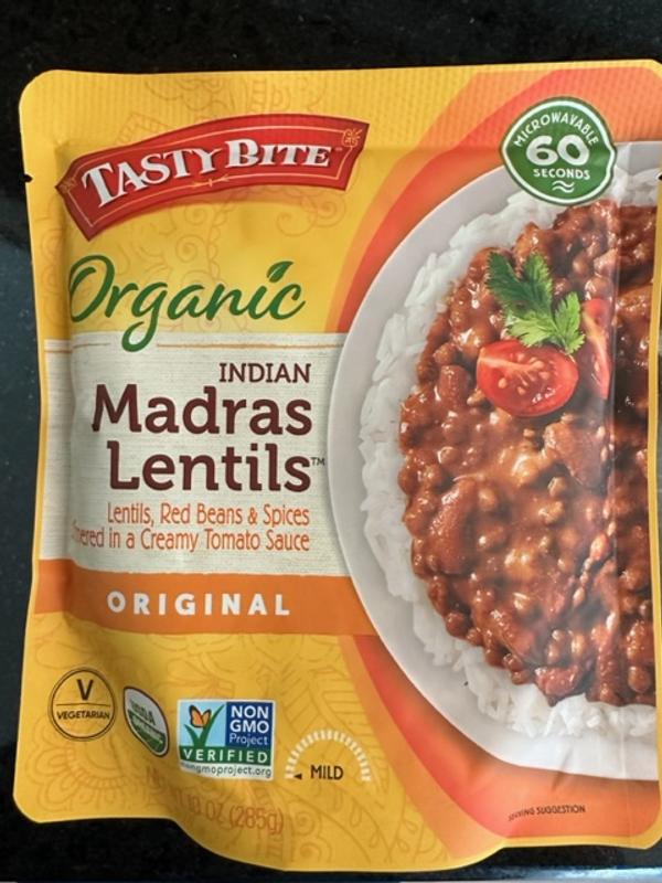 Organic Madras Lentils - 6 Pack