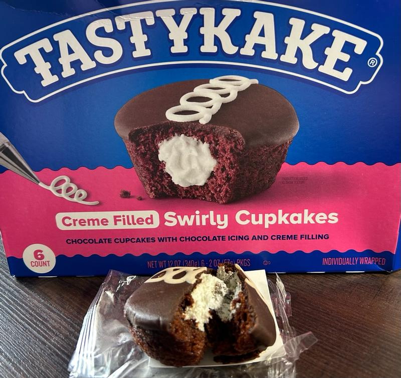 Buy Tastykake Swirly Chocolate Cupkakes, 12 oz, 6 ct from Dollar