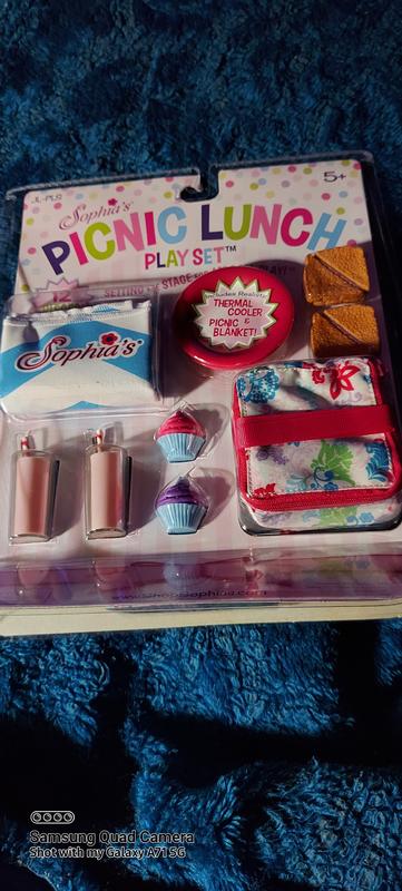 Sophia's 12 piece Picnic Lunch set for 18" American Girl dolls food accessories 