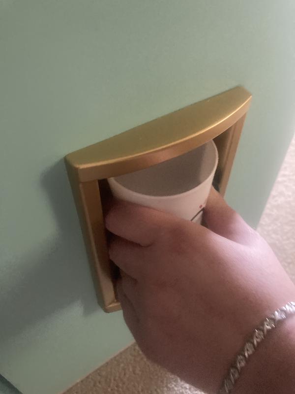 Working "ice" dispenser