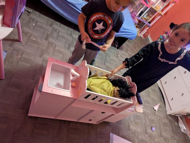 Customer photo for "Great for kids who love babies"