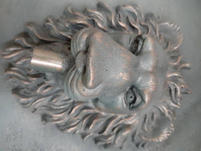 My beautiful lion fountain