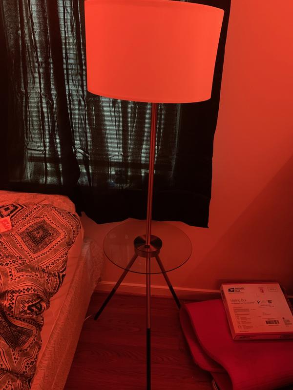 Lamp/Table Combo In Bedroom!!