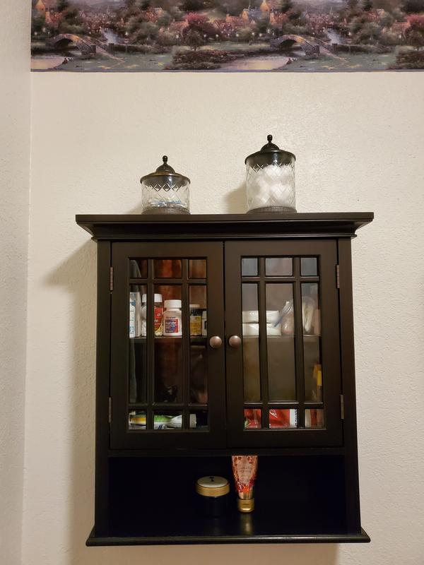 Nice cabinet in our bathroom.