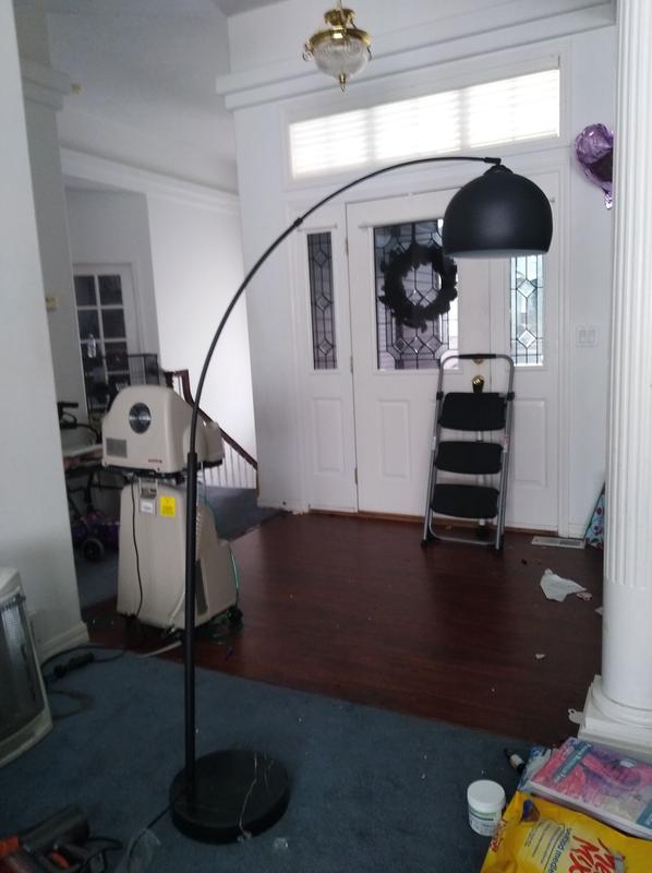 Loving this lamp, please excuse the toddlers mess