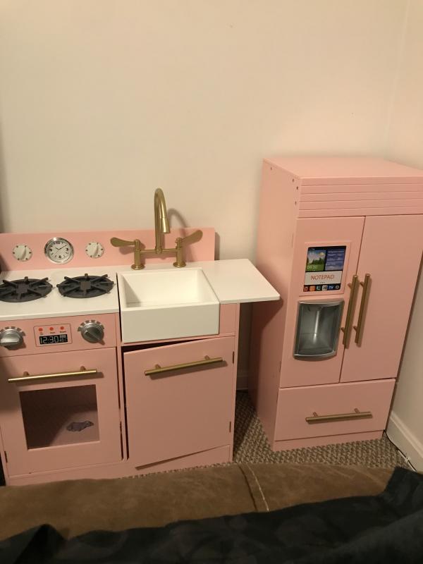 Teamson kids cheap kitchen pink