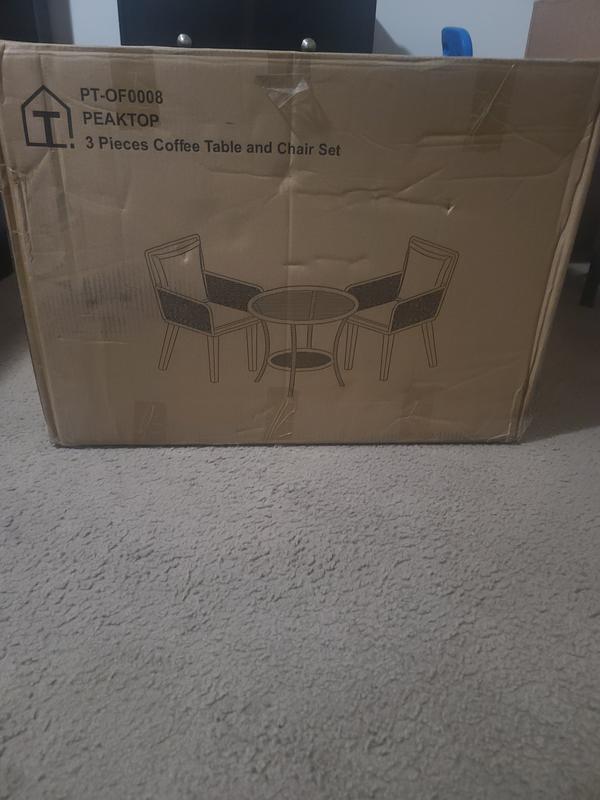 My new patio set