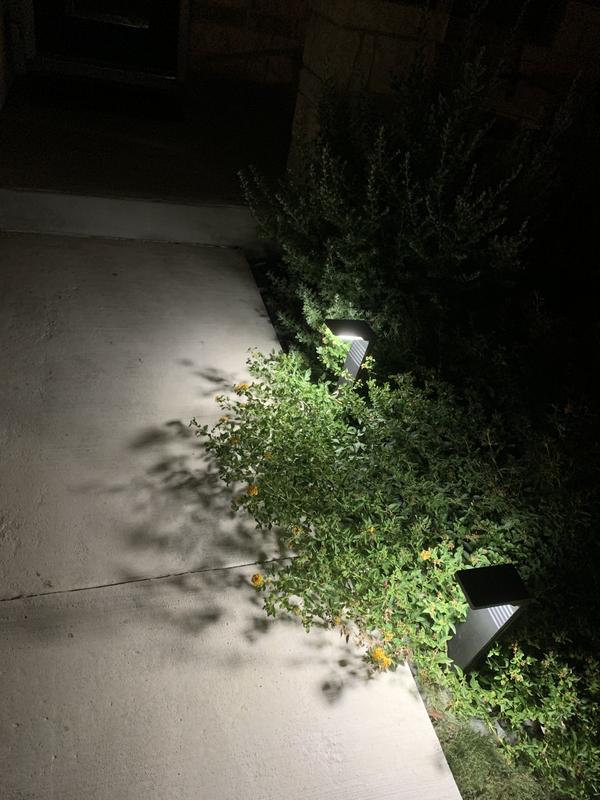 Have a question about TECHKO Black Outdoor Solar LED L