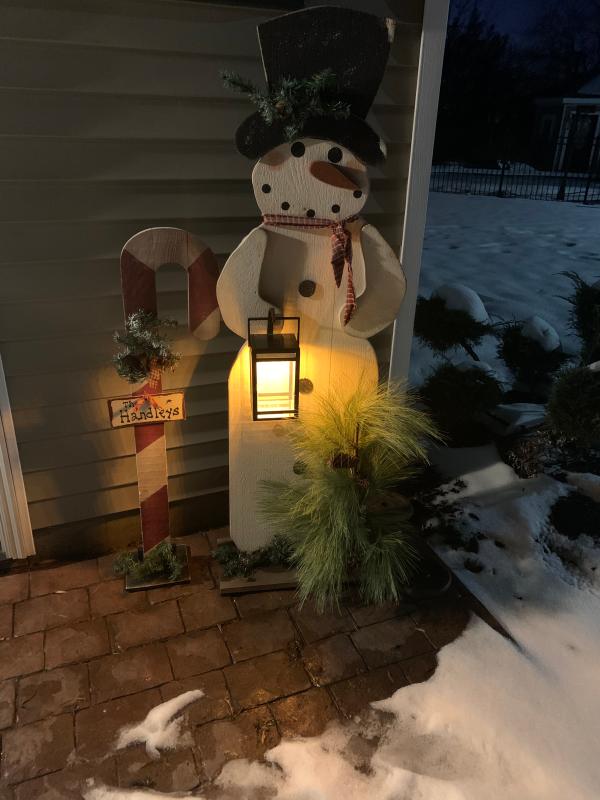 Looks great on my snowman!!