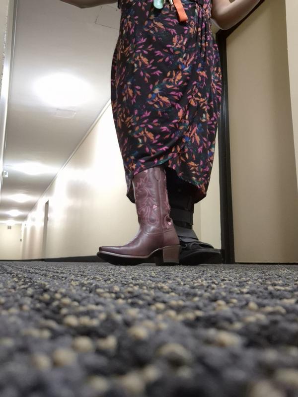 Customer photo for "My first cowgirl boots!"