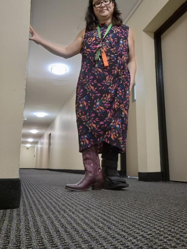Customer photo for "My first cowgirl boots!"